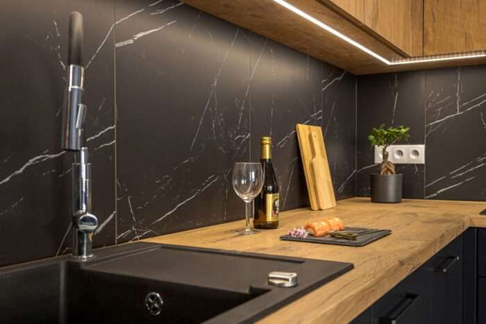 Modern kitchen - functionality and style combined in one.