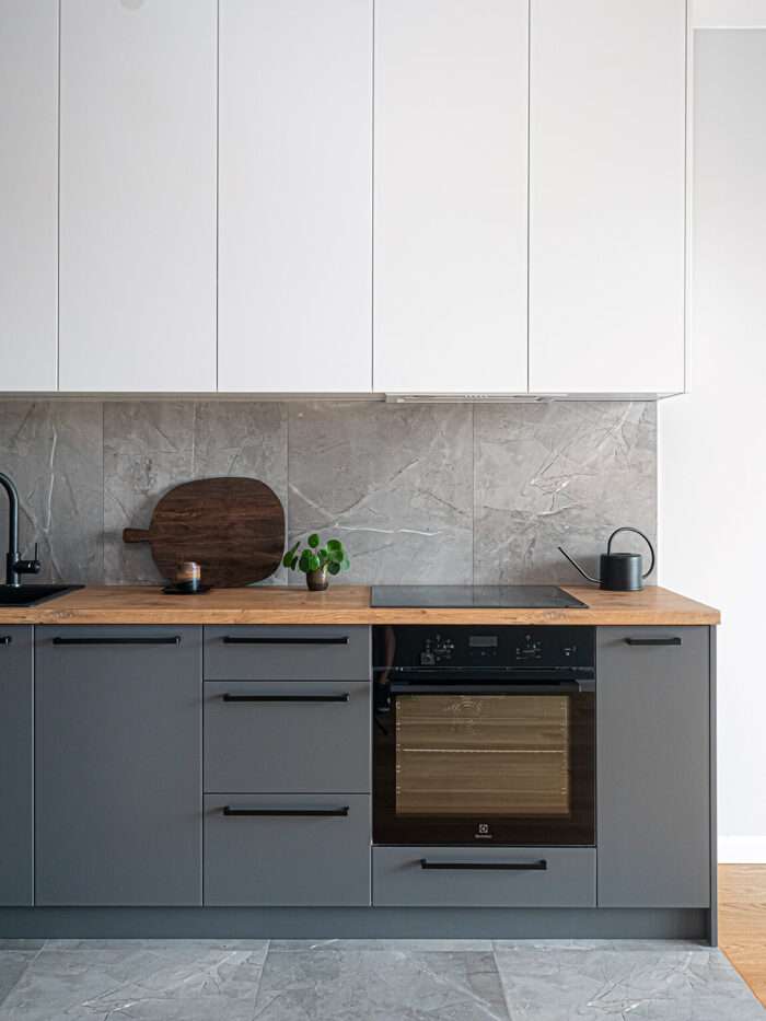 Kitchen - Gray and Wood Classic Package